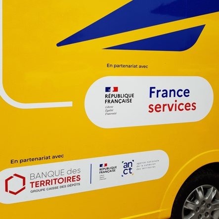 ✂️A Vareilles aux côtés de @LPNews_NA lancement du 1er « camion jaune » bureau de poste itinérant de la #Creuse ✅Favoriser l’accès aux services publics pour tous les français au travers d’un réseau France Services exemplaire et d’une inclusion numérique renforcée📮