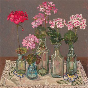 Lucy Culliton, contemporary Australian artist, known for her paintings of landscapes and still life #WomensArt