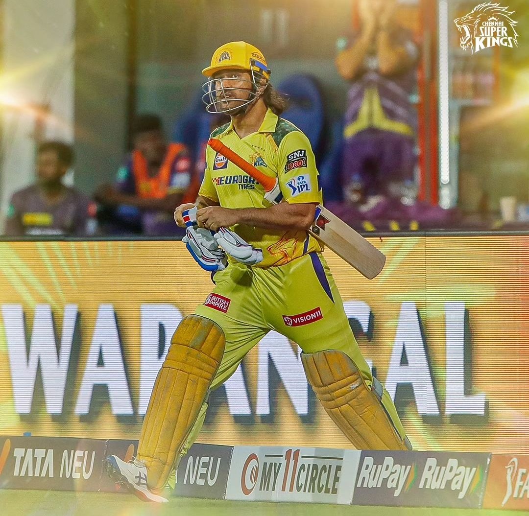 Thala ki ek jhalak>>> Chennai ki jeet 🫶💛