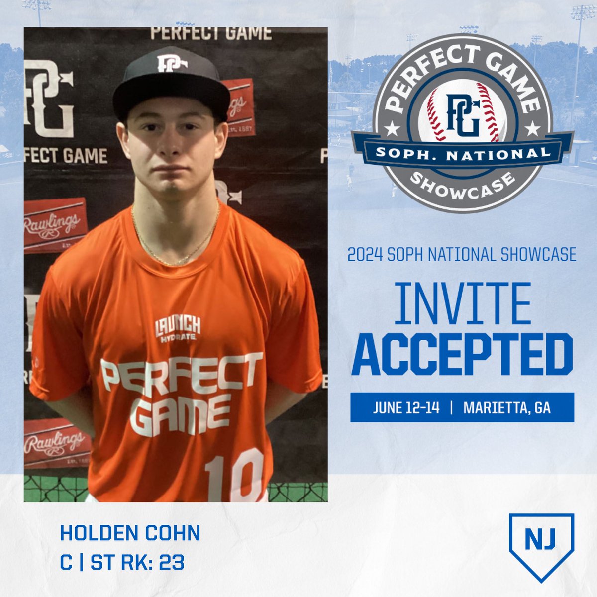 SOPHOMORE NATIONAL INVITE ACCEPTED 🔒 @CohnHolden X #PGSophNational