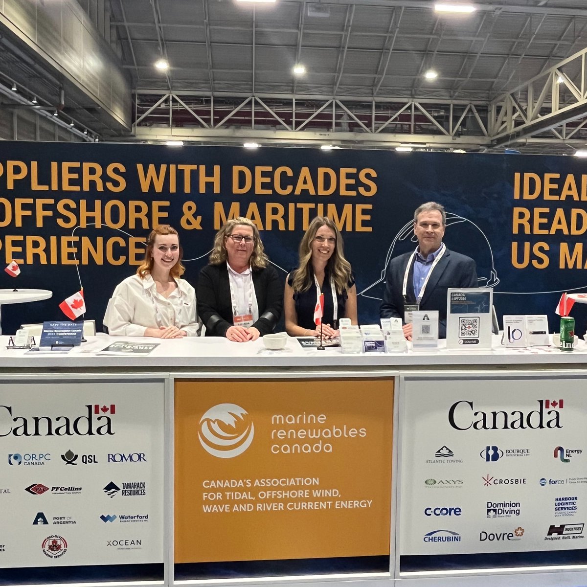 Last day of @oceanticnetwork's #IPFConf! We’re here with our largest 🇨🇦 delegation to date, making exciting connections across the supply chain. Come meet us and @WeAreEnergyNL at #Booth1400