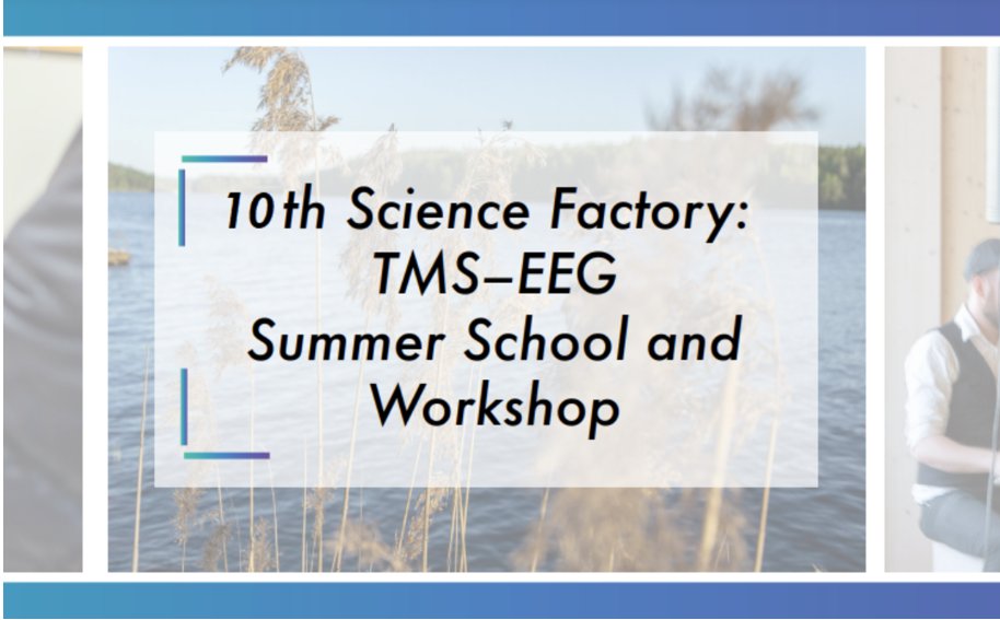 [TMS–EEG Science Factory 2024: Application period has started!] Dear TMS and TMS–EEG community, It is our great pleasure to announce that the Department of Neuroscience and Biomedical Engineering (NBE) at Aalto University School of Science will organize the 10th Science…