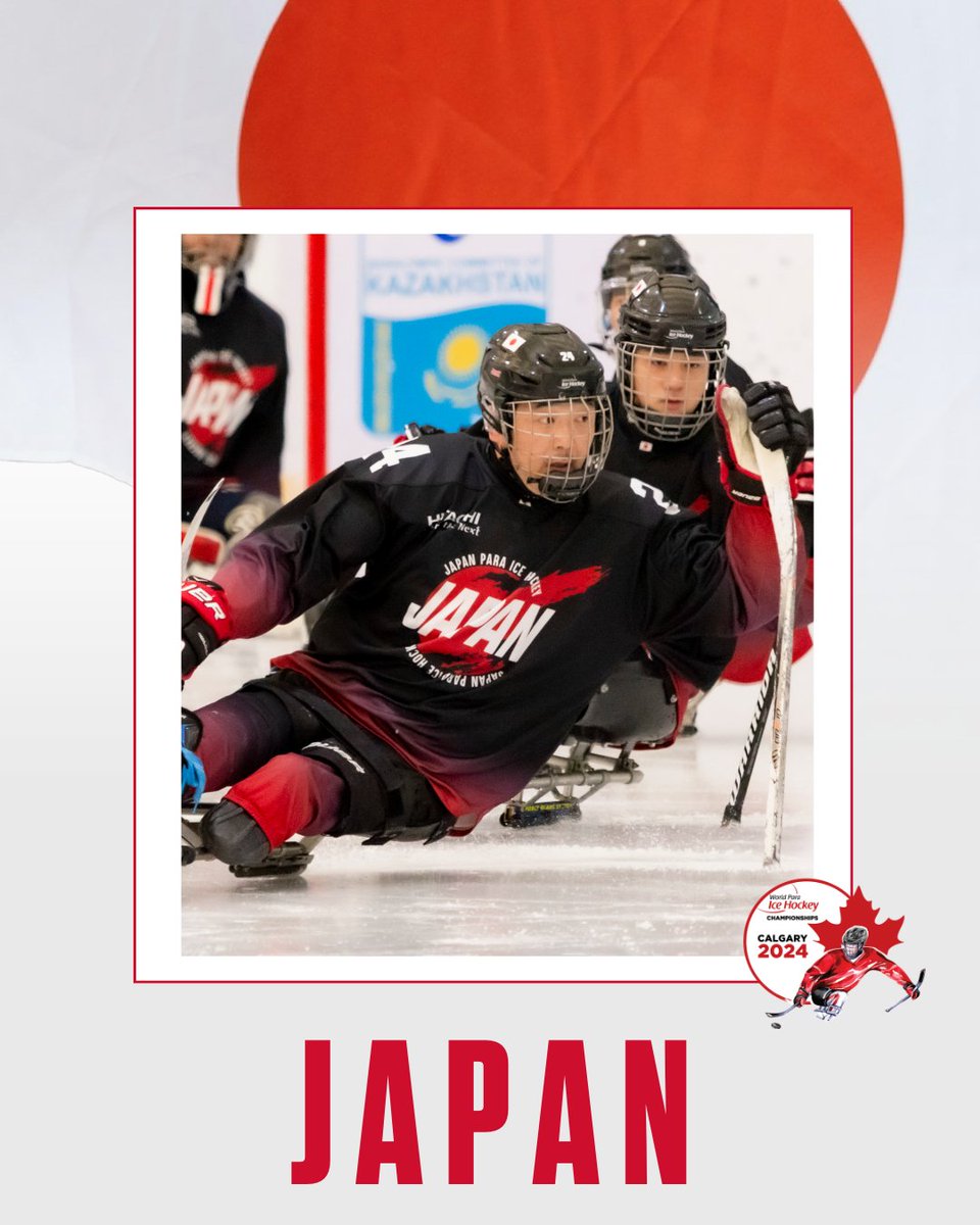 #Calgary2024: Get to know Japan 🇯🇵

Japan is back in the A-Pool for the first time in 5 years after winning a 🥇 at last year’s World Championships B-Pool. 

🇯🇵 went undefeated at that event, outscoring its opponents 31-2, with 11 goals and six assists from Masaharu Kumagai.