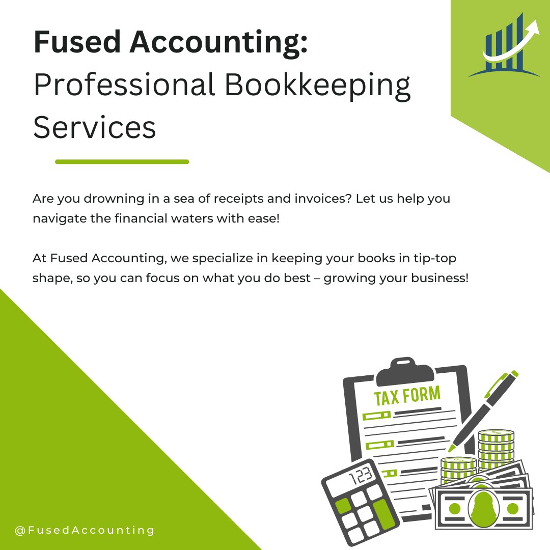Professional Bookkeeping Services 🏆
Drowning in a sea of receipts?
Let our experts help you keep your books in tip-top shape, letting you focus on growing your business!

#Bookkeeping #business #dataentryservices #stonyplain #sprucegrove #parklandcounty #accounting #financials