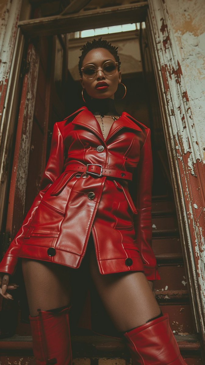 @bri_guy_ai Red Leather Prompt