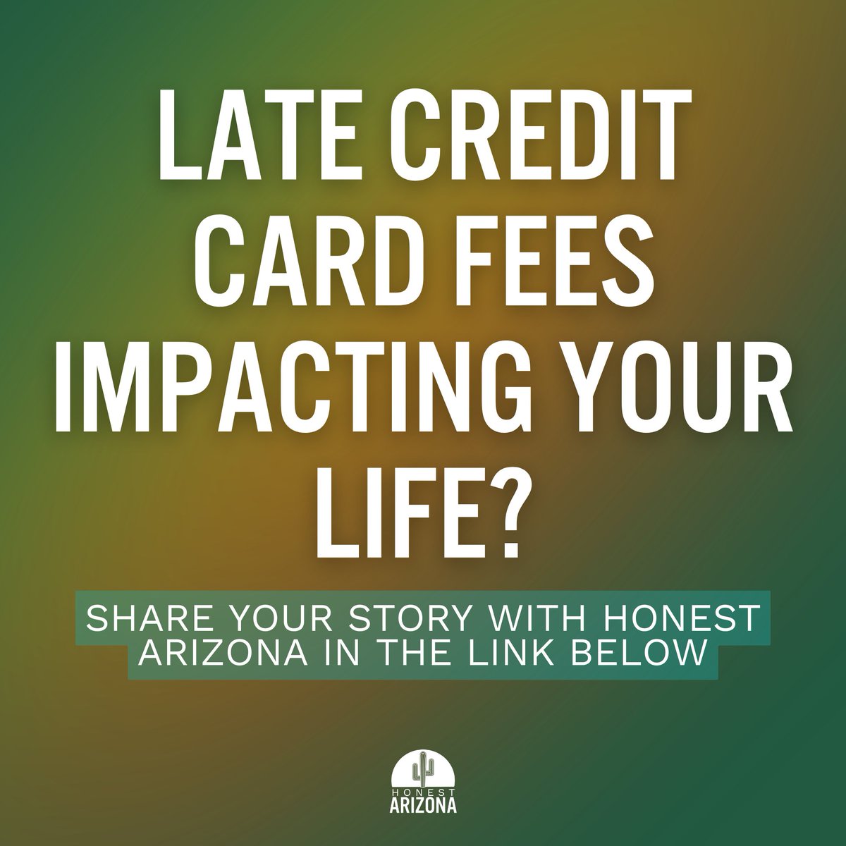 Credit card late fees can be excessive and unnecessary, impacting working Arizonans. Have these fees impacted you? Share your story with us! forms.gle/oMaUC47RvZ16aj…