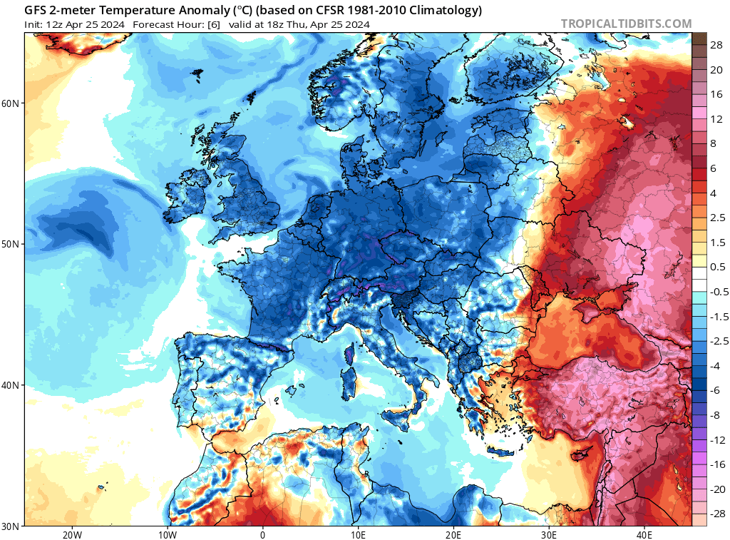 HISTORIC HEAT CAUCASUS-MIDDLE EAST 45.5 Eilat Agro ISRAEL 43.5 Ghor El Safi JORDAN Hottest April day in history for both countries. MIN 26.3 Dipkarpaz CYPRUS HOTTEST NIGHT >38C Lattakia ap SYRIA RUSSIA 34.6 Maykop 34.2 Kropotkin 34.0 Tihoreck 32.8 Primosko Ahtarsk