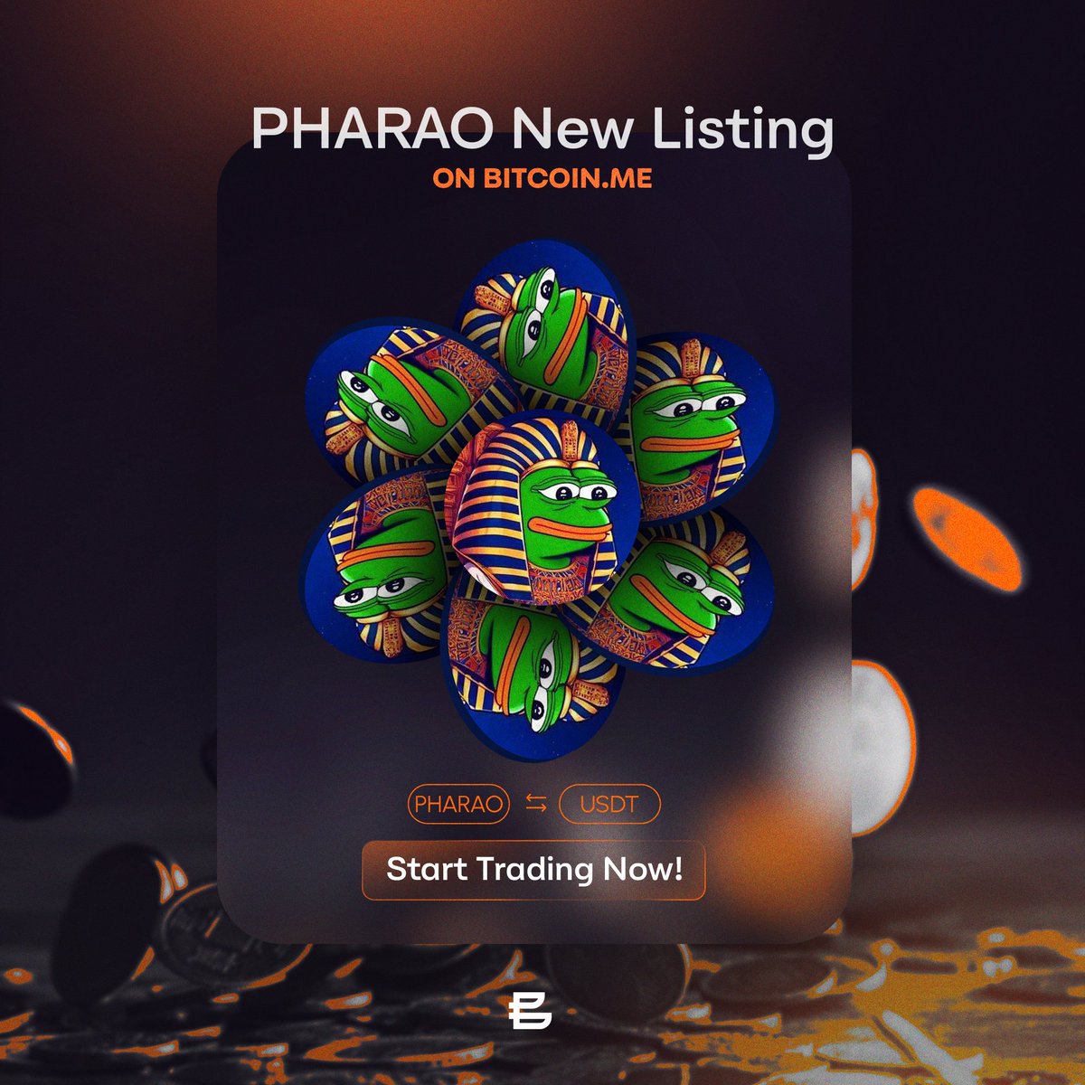 BitcoinMe_'s tweet image. Get ready to rule the markets with $PHARAO token now trading on bitcoin.me! 🪙💫 

🔥 bitcoin.me/trade/PHARAO-U…

#PHARAO #CryptoTrading #MemeCoin #Meme