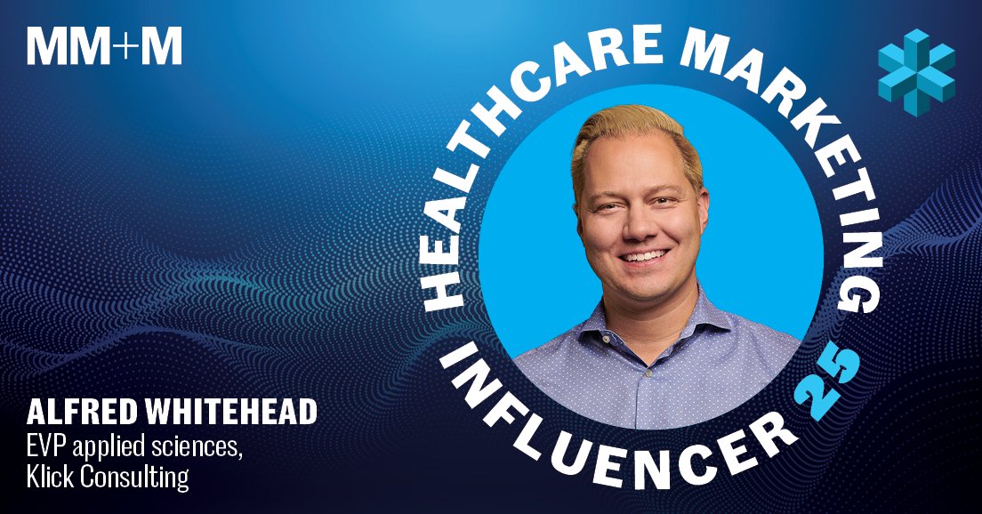 Alfred Whitehead is a member of #MMMHMI25! Over the course of his tenure(s) at @Klickhealth, he has overseen the assembly of the company’s quality assurance practice, contributed to myriad business development successes & more. Learn more: brnw.ch/21wJbf0