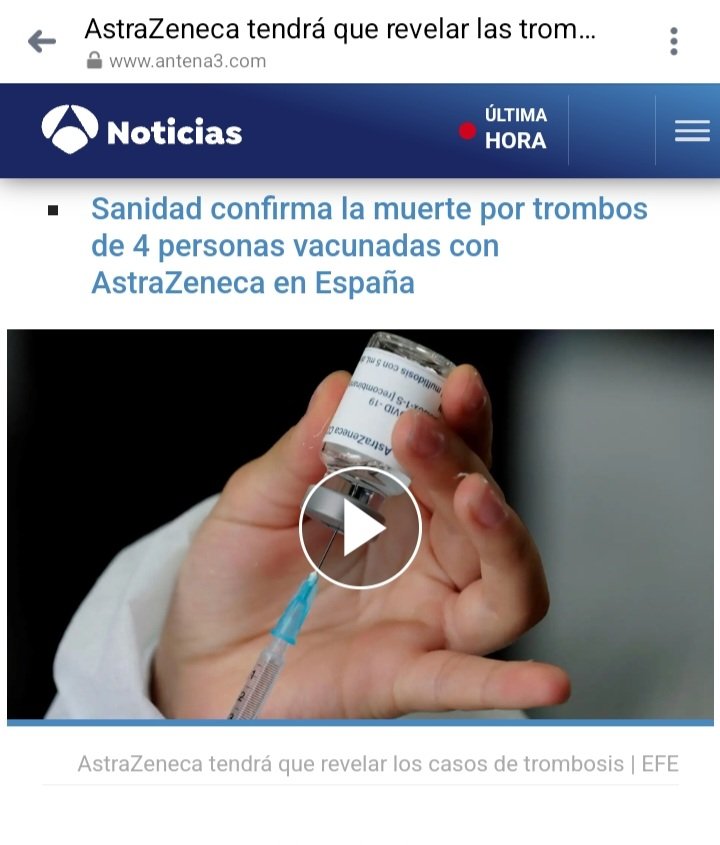 9artificialmind's tweet image. FARMACÉUTICA EMPIEZA A SER OBLIGADA A REVELAR LOS DAÑOS POR SU INYECCIÓN 

CUIDEN A SUS 👶🏻👦🏻👧🏻 Y DEJEN DE 💉💉 INYECTARLOS CON NINGUNA VACUNA 💉

💉💉💉💉💉 TV NOTICIAS VER VIDEO ⬇️
antena3.com/noticias/salud…

SIEMPRE FUERON ADVERTIDOS DESDE 2020