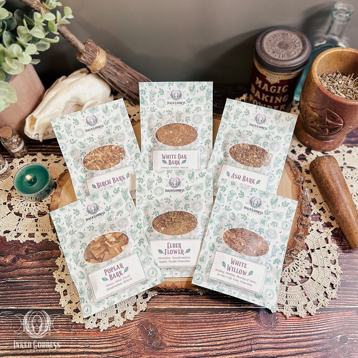 inkedgoddesshop's tweet photo. The last Friday in April is Arbor Day in the US!
It's the perfect day go hug (or better, plant!) a tree. Our exclusive Tree Magick Set of Barks & Flowers gets you started on the road to incorporating trees into your workings.
https://t.co/3vbQft0N9L
#ArborDay #TreeMagick https://t.co/2N3E0kQJbE