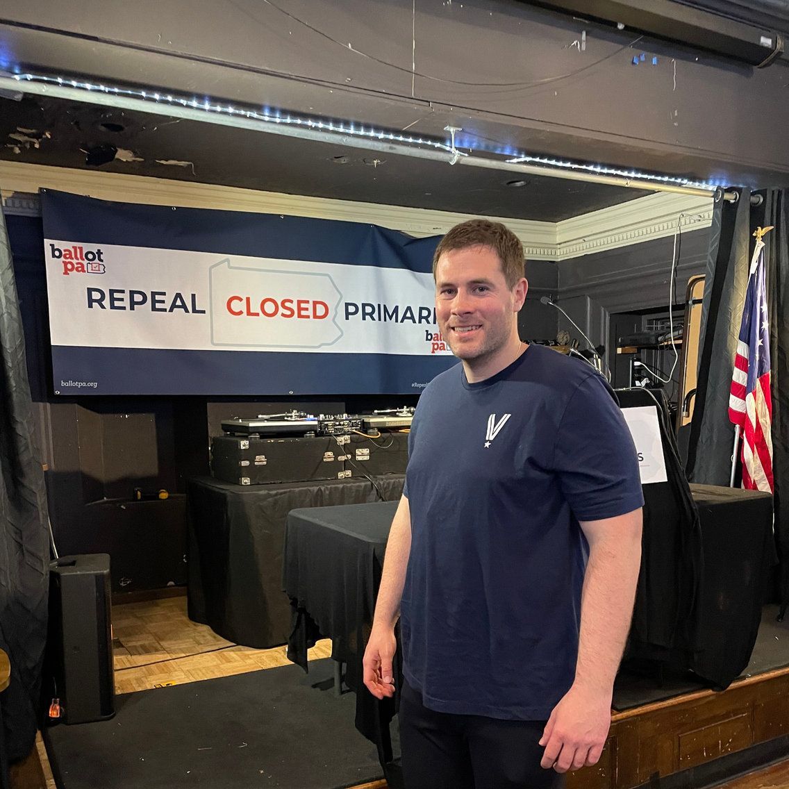 Veteran for All Voters Chief of Staff, Alex Littell attended Ballot PA's recent event: THE UNPRIMARY: A RALLY TO REPEAL CLOSED PRIMARIES, a rally for independent voters, independent-minded voters, and everyone who supports a fair and representative democracy.