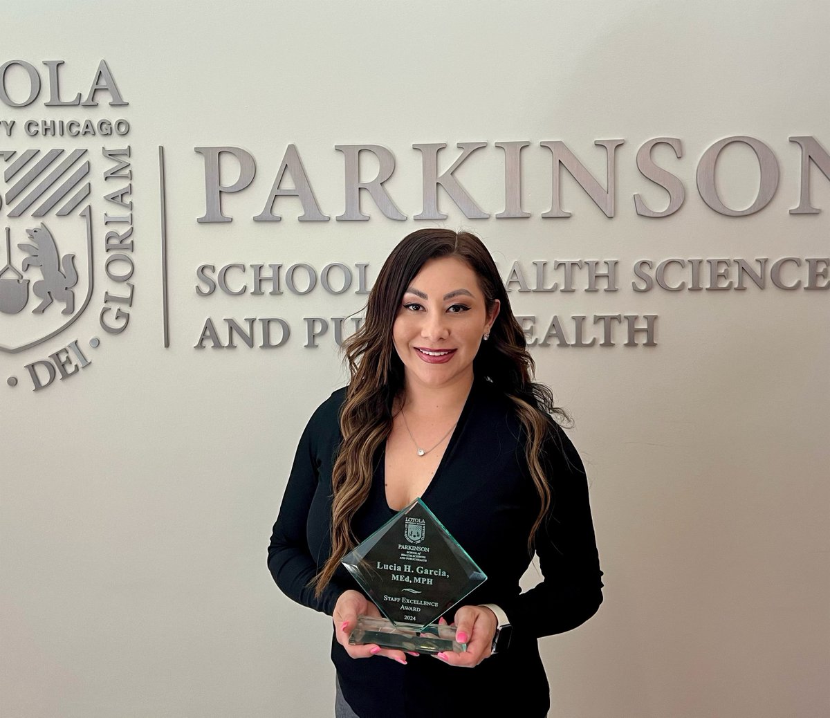 We are pleased to announce our inaugural Parkinson Faculty of the Year & Staff Excellence Award winners! Congrats Joanne Kouba, PhD, associate professor of Applied Health Sciences & Lucia Garcia, MEd, MPH, Director of Student Affairs and Registration! 🎉 #ParkinsonProud