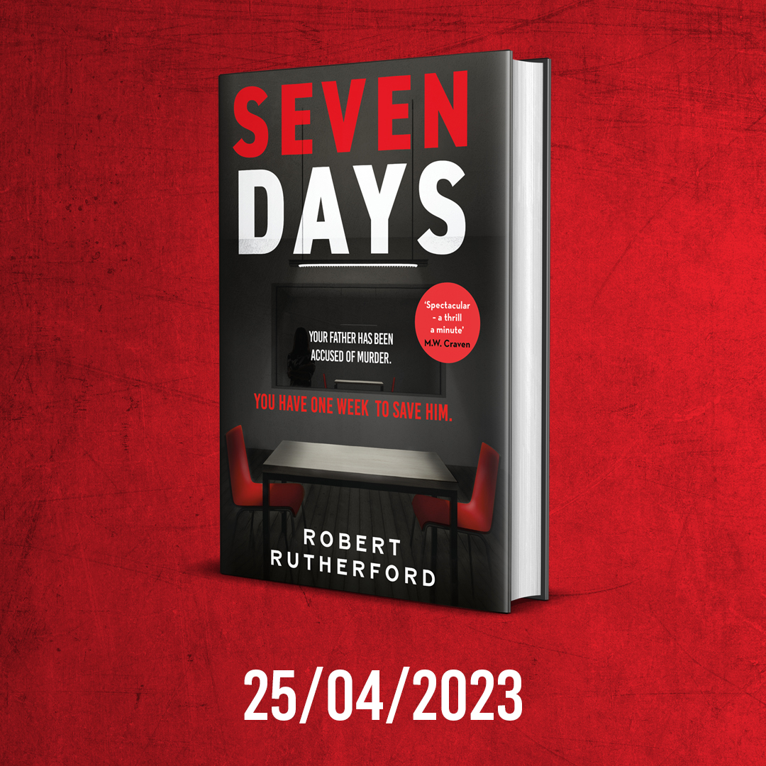 SEVEN DAYS is the new high-octane thriller from debut author Robert Rutherford and is out today. Fast-paced, suspenseful and spanning several continents, this story will have you hooked from the start. SEVEN DAYS is available to buy now - brnw.ch/21wJbf3