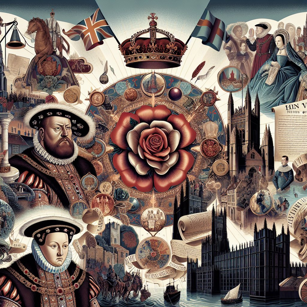 The Tudor Dynasty shaped England's history with its iconic monarchs and political intrigues. From Henry VIII to Elizabeth I, their reigns left a lasting impact on the nation. #BritishHistory #Monarchy #HistoricalEvents