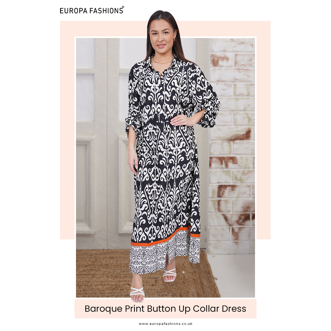 Dress to impress with our Baroque Print Button Up Collar Dress! 👗✨ Elevate your style and stand out from the crowd. Available now at wholesale prices!

Shop Now: rb.gy/tigjyc

#dress #baroqueprint #womendress #summercollection #wholesaleuk #wholesale #europafashions