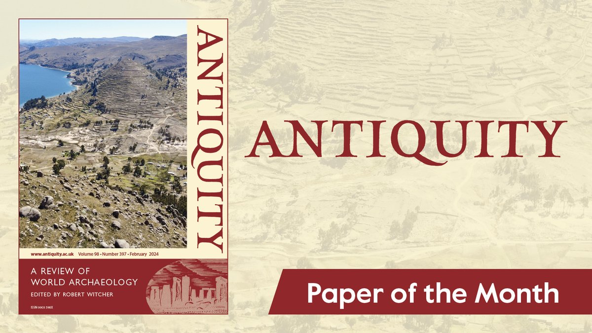 'Bodily boundaries transgressed: corporal alteration through ornamentation in the Pre-Pottery Neolithic at Boncuklu Tarla, Türkiye' by Ergül Kodaş et al. is the Paper of the Month from @AntiquityJ.
cup.org/4ajTpsn
#Antiquity #Archaeology #WorldArchaeology #PaperOfTheMonth