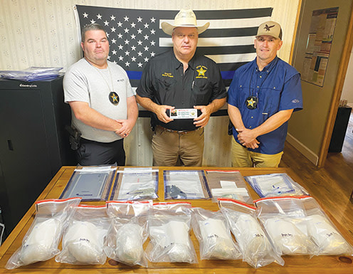 Sheriff Wayne Padgett and his team seized 8 kilos of meth in 'Operation Off Ramp,' marking the biggest bust in the recent history of the Taylor County Sheriff's Office. Incredible job! perrynewspapers.com/?p=43786