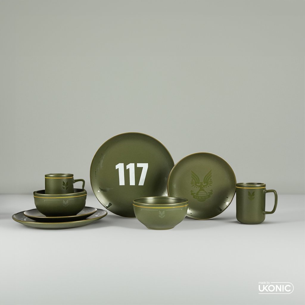 Dine like a Spartan with our UNSC issued Halo dinnerware set! Crafted for durability andcstyle, this set ensures every meal feels like a mission accomplished. Are you ready to level-up your dining experience?

Get yours at the link in our bio!