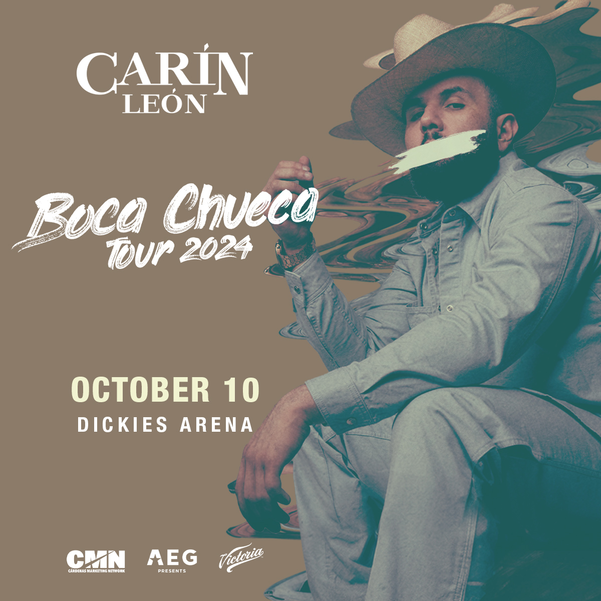 El León Viene… @carinleonoficial y su gira Boca Chueca Tour 2024 llega a Dickies Arena el 10 de Octubre! Registrate en carinleonlive.com para disfrutar de la preventa, boletos a la venta el Viernes 3 de Mayo a las 10am hora local.