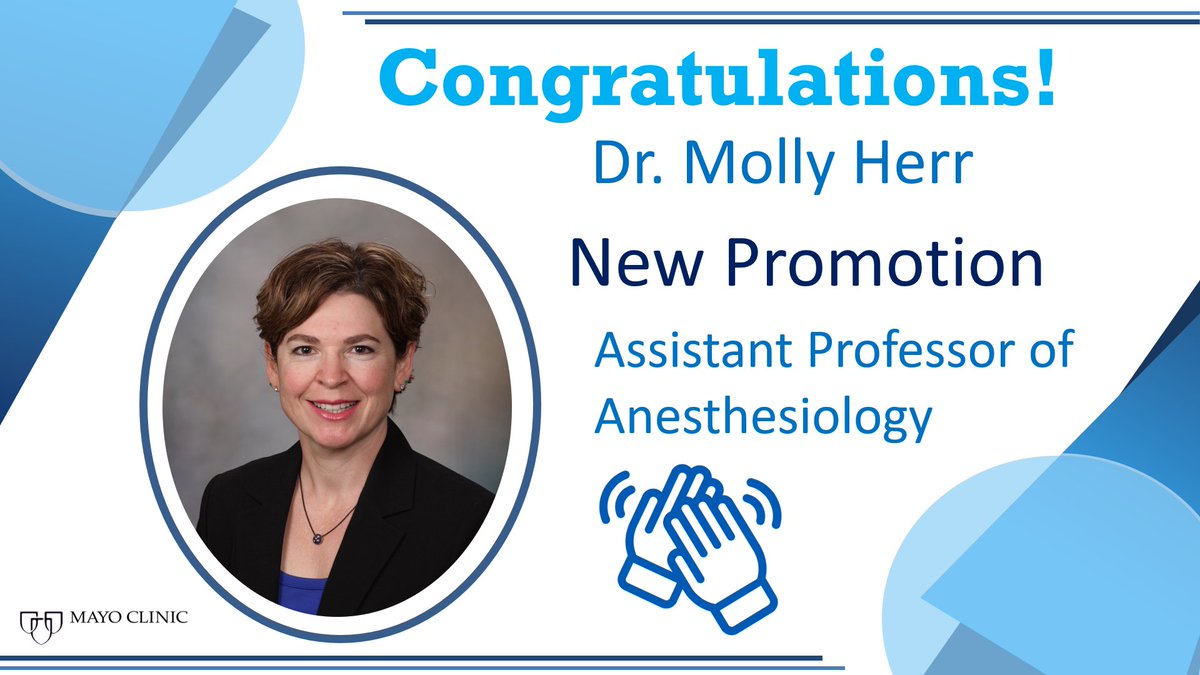 Congratulations on your promotion Dr. @mollymhherr