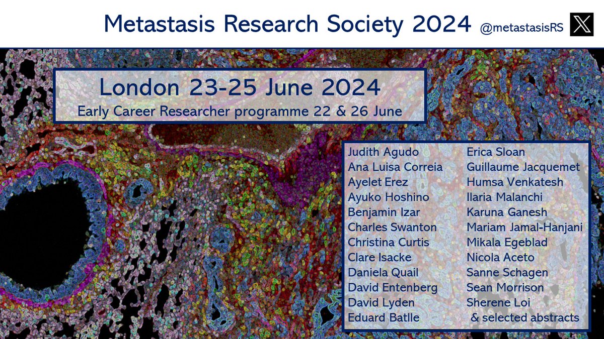 Only five days left to register for this great meeting organised by @MetastasisRS