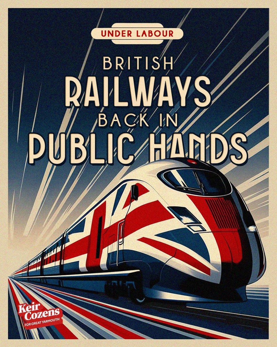 I can get behind this... #Water, #Energy and #Railways should all be #nationlised. Railways are probably the worst in Europe. Water quality is one of the worst in Europe. Energy companies are taking the piss. Let's have a go ourselves.