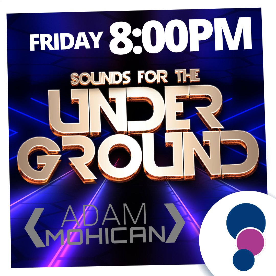 Tonight on Sounds For The Underground we go back to the 90s and 00s as its the last Friday of the month so its all about the classics. Also tonight we announce our big project happening very soon so make sure you tune in, turn up and rave on!