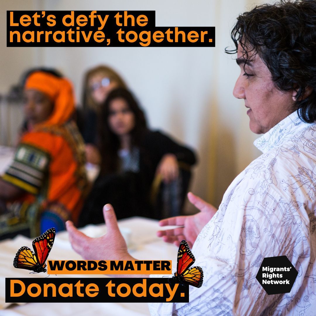 Just £25 could help us grow our lived-experience-led + values-led #WordsMatter campaign, + ensure migrant, including refugee, communities are at the forefront of creating a compassionate + inclusive narrative on migration. Donate today: buff.ly/41jQsmT #DefyTheNarrative