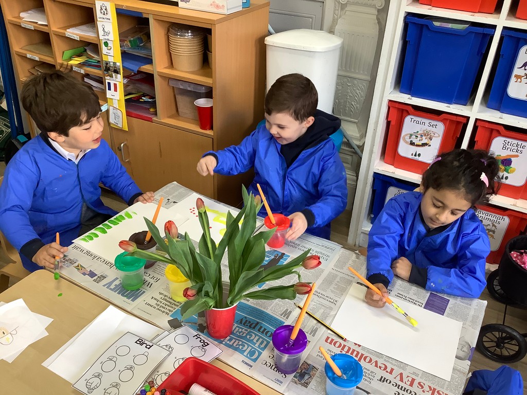 We're cultivating green fingers at NBH Pre-Prep! Inspired by the story of Oliver's Vegetables and new methods of painting, our budding agriculturalists are growing their own vegetables whilst learning about healthy eating - quite literally relishing the 'veggies' of their labour!