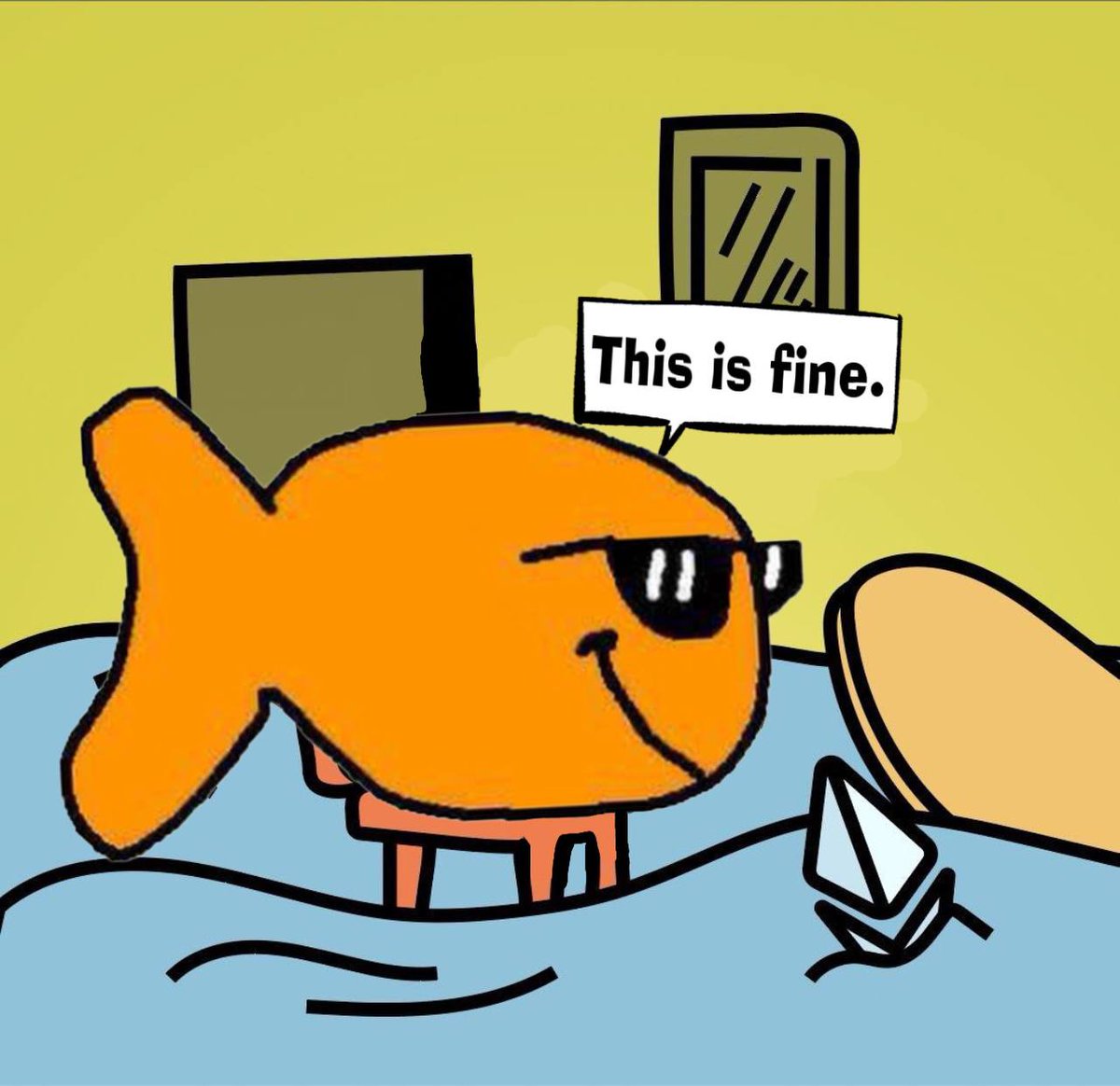 Eric the Goldfish tweet media
