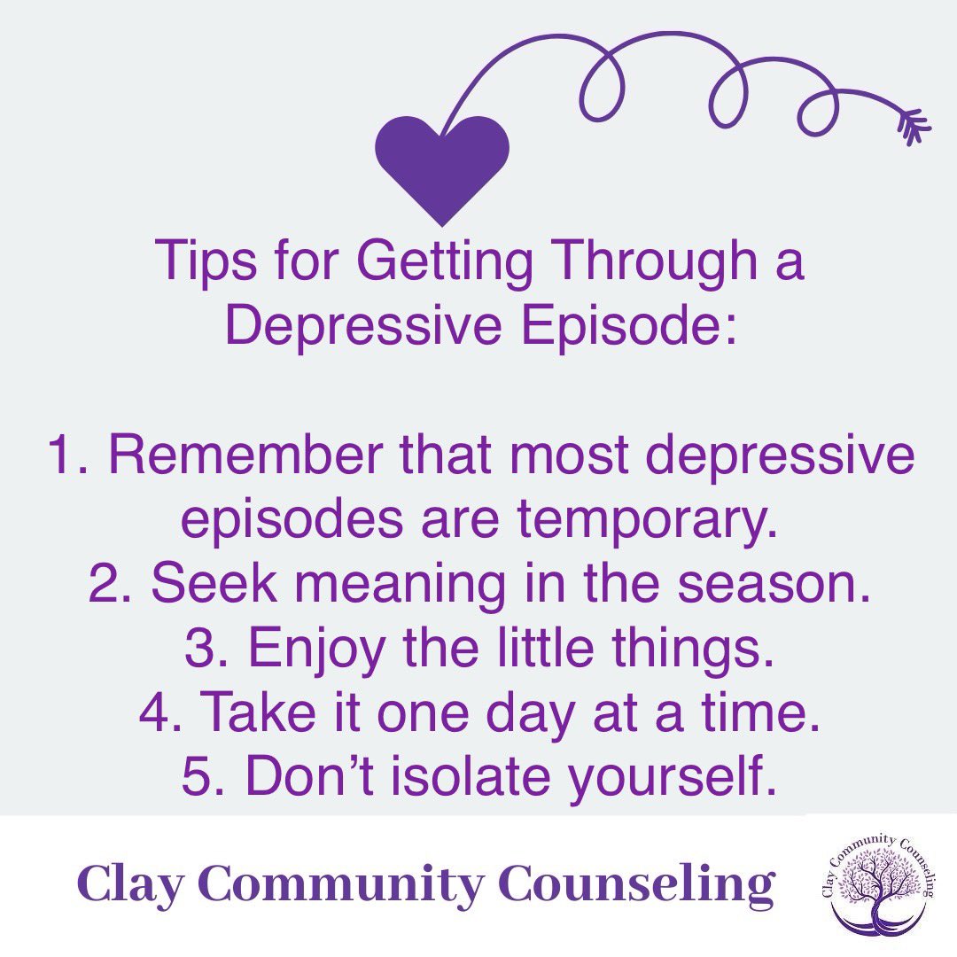 #Depression #MDD #MajorDepressiveDisorder #MentalHealthAwareness #MentalHealth #ClayCommunityCounseling #MentalHealthMatters #MentalHealthTips #MentalHealthJourney #MentalWellnessJourney #MentalHealthRecovery #MentalHealthAdvocate #MentalHealthWarrior #MentalHealthIsHealth