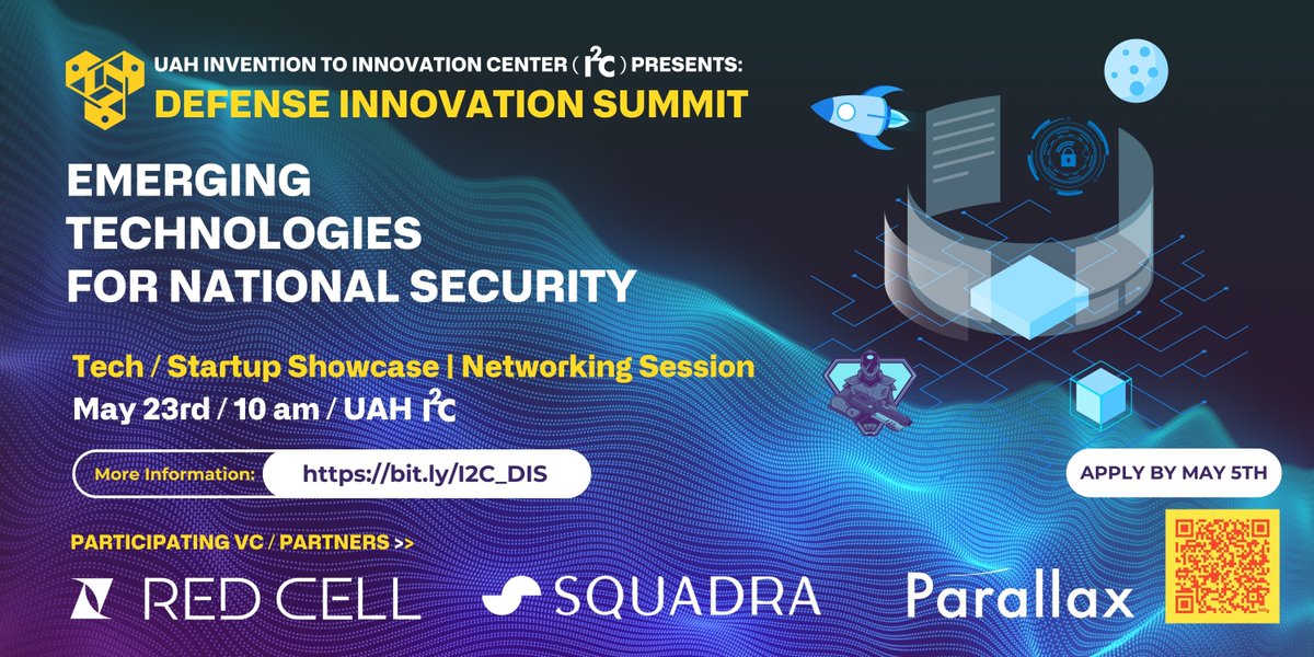 Register now for the 2024 Defense Innovation Summit! This event focuses on national security priorities and accessing federal funding. It brings together innovators, startups, and small businesses to showcase their innovations to the DoD. 👉 eventbrite.com/e/defense-inno…