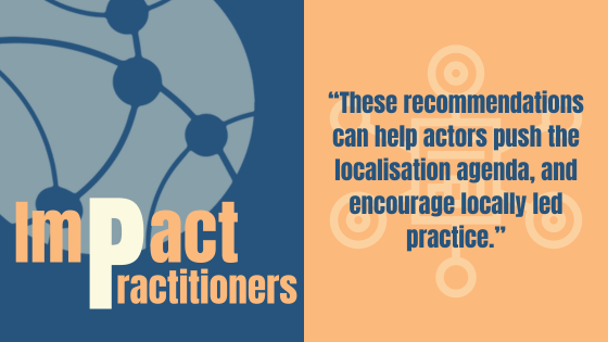 This week #R2AImpactPractitioners spotlights an @ODI_Global report which examines barriers to locally led #InternationalDevelopment practice, setting out recommendations for actors to support & promote localisation efforts more systematically.

ow.ly/Y4b950RoeQQ