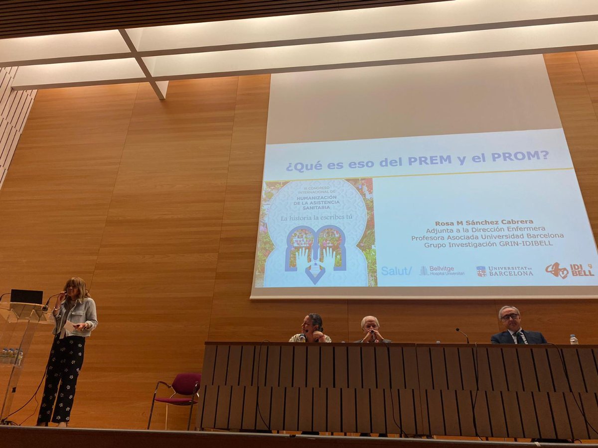 👉Durant l'abril, l’#hbellvitge ha estat representat per l’adjunta infermera Rosa Sánchez en 2 importants conferències: el Congrés Nacional d’Infermería Traumatològica i Ortopèdica i el Congrés Internacional de la Humanització de l’Atenció Sanitària 👌👌
ℹ️bit.ly/4b9Nvd9