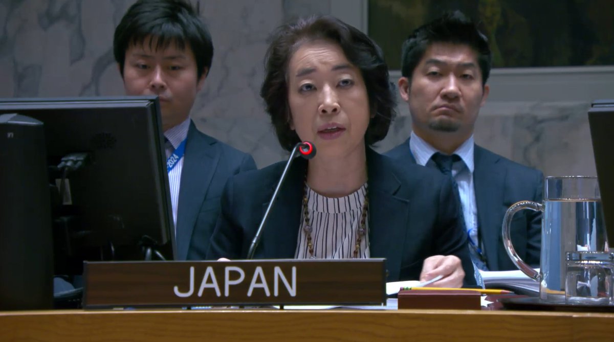 At #UNSC mtg on #Syria, #Japan notes those who wish for the 'status quo' to cont. should recognize this is not in the interest of peaceful &stable future in Syria. We encourage MS not only to speak of critical need for aid, but to commit to actual pledges un.emb-japan.go.jp/itpr_en/shino0…