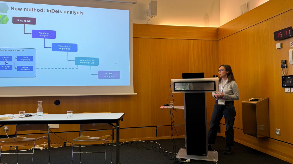 FBarrosLab's tweet photo. Miriam Marín presented her CRISPR/Cas bioinformatics tools at the 17th ICC International Cereal and Bread Congress #ICBC2024, Nantes (France). #CRISPR multiplexing made it easier.
@TrigoHubCSIC  @IAS_CSIC @CSICdivulga https://t.co/ykzLjV6JyX
