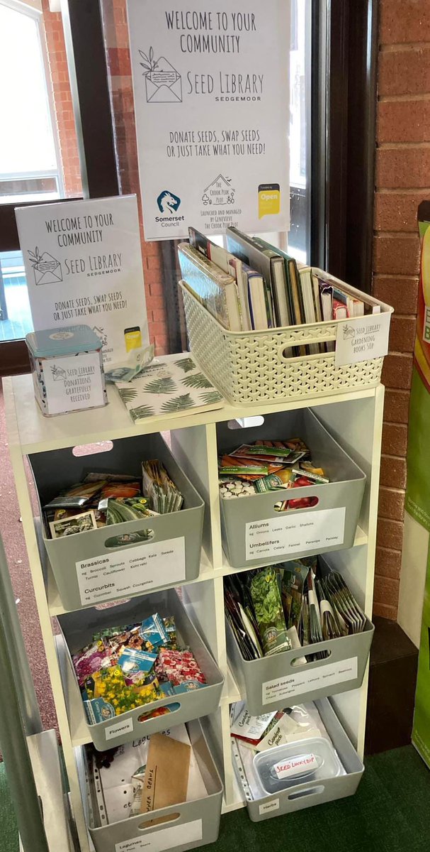 nathyc1972's tweet image. 🌿Thanks to Genevieve at #FoliaFields for stocking up our seeds @SomersetLib ready for some Spring Sowing! Check out our Seed Library located just inside the main entrance at #BurnhamLibrary 
#CommunitySeedLibrary☘️