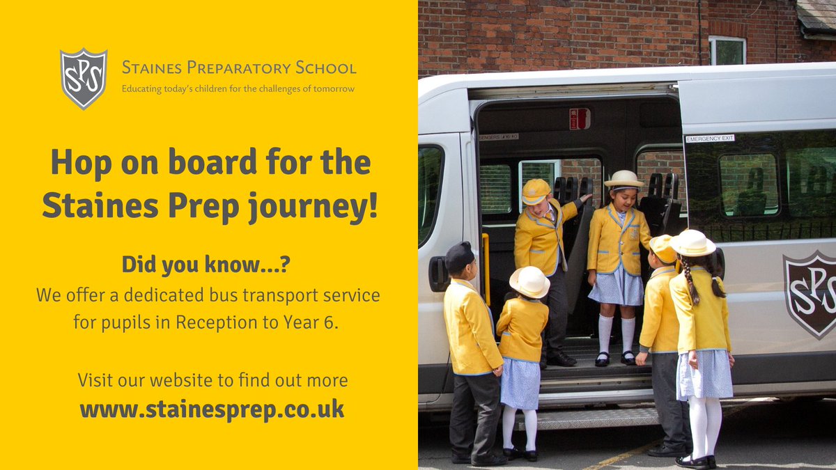 Our Staines Prep school minibus service makes getting to and from school easy. Pupils can be booked onto the bus for morning and/or afternoon trips either all week or just on specific days. To enquire about this service, please visit our website for more details.