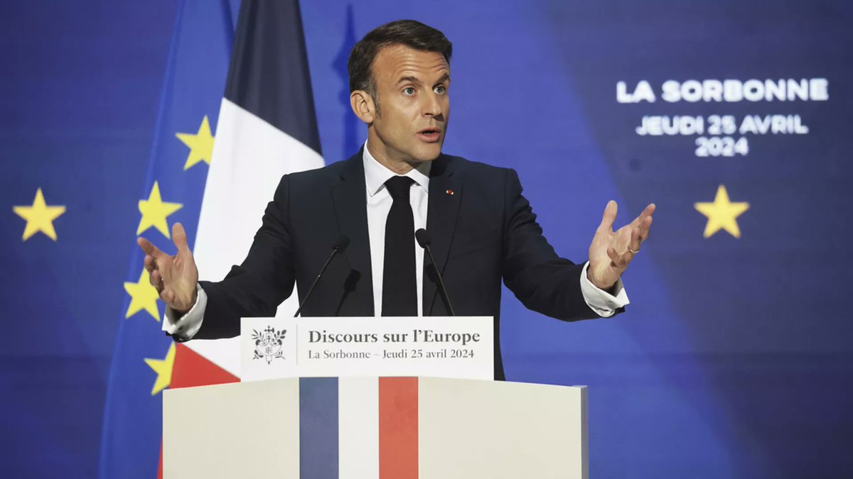 #Macron banga reformên berevaniyê kir: Dibe ku Ewropa bimre! peyamakurd.info/kurmanci/cihan…