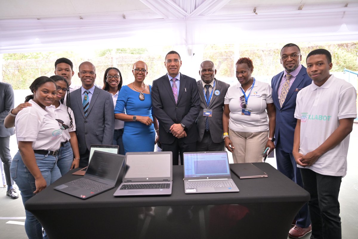 Your government is focused on preparing Jamaica for the future by taking various steps, such as ✅ Building six new STEM schools and a performing arts school. ✅ Providing free Wi-Fi and broadband access. ✅ Giving students tablets and laptops into schools.