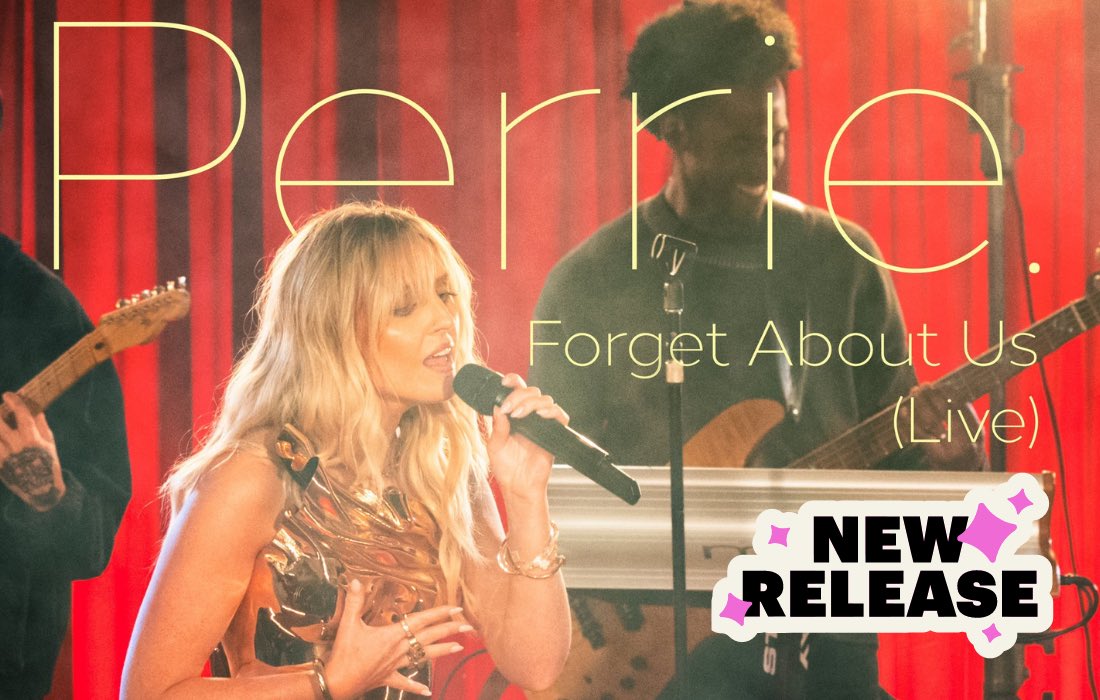 The vocals are ✨vocalling✨ Perrie (@PerrieHQ) releases her live version of #ForgetAboutUs this week 🎤🎶 Check out your #NewMusicFriday round-up: officialcharts.com/chart-news/new… #Perrie #PerrieEdwards