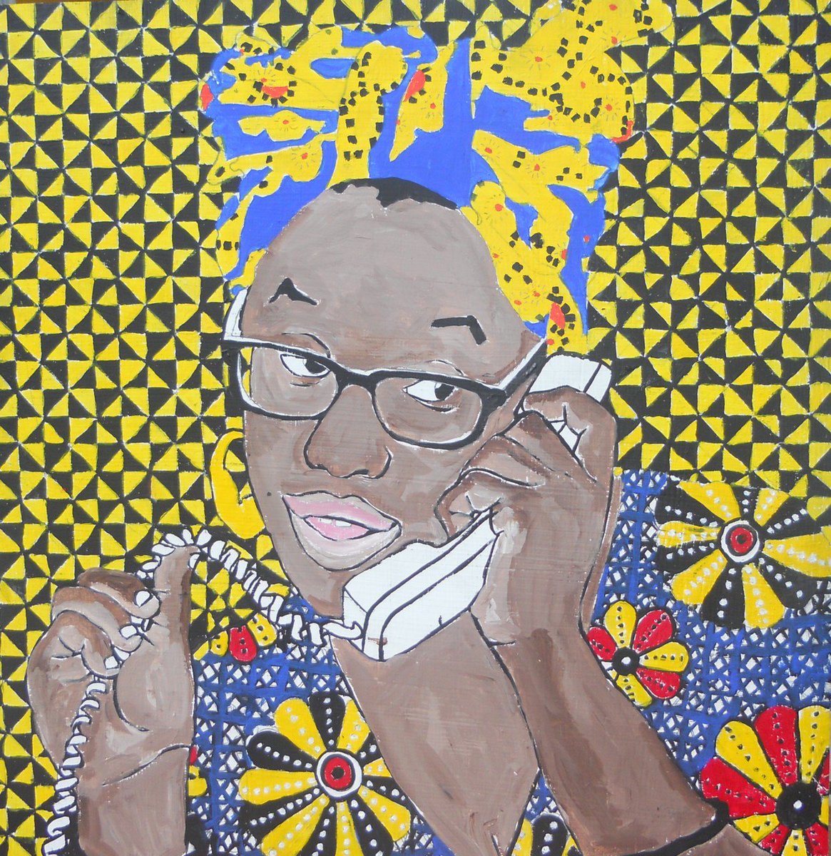 Sheena Rose, Caribbean artist from Barbados who works with hand drawn animations, paintings, drawings, performance art #womensart