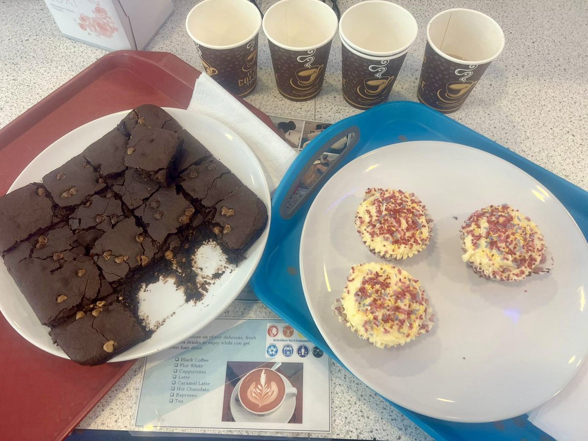 Couldn’t be more proud of our S2 group who planned and delivered a pamper morning for their families! They baked sweet treats, made delicious coffees and showed off their skills in the salon by providing a wash, blow dry and style. Everyone looking gorgeous and happy by lunch!!