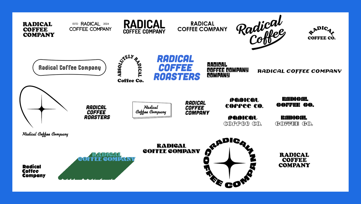 karinakedo's tweet photo. Here are some of the initial logo explorations...a bit all over the place! Clone-able site on Webflow coming tomorrow. https://t.co/ymOx9KLhSt