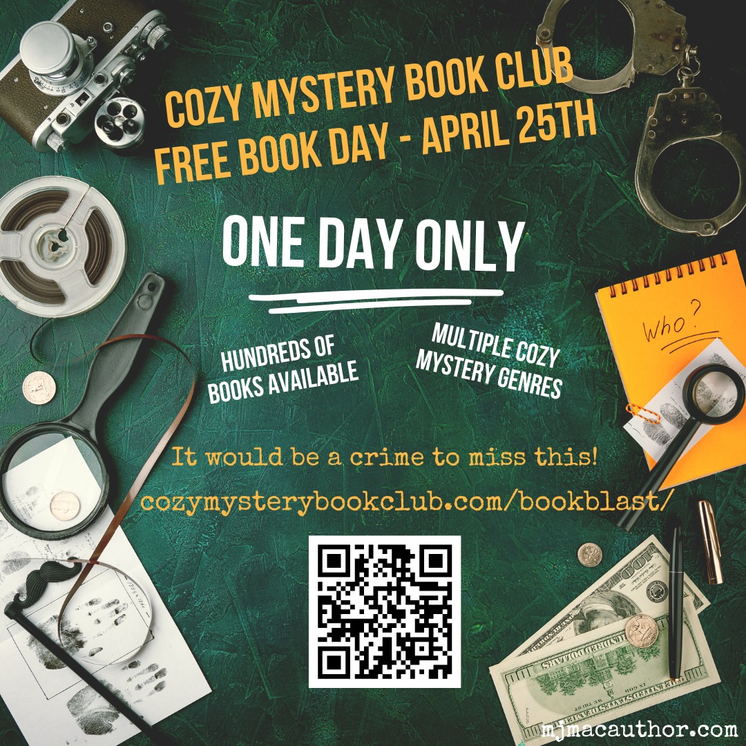 Over 170 FREE cozy mysteries TODAY ONLY cozymysterybookclub.com/bookblast/ #cozymystery