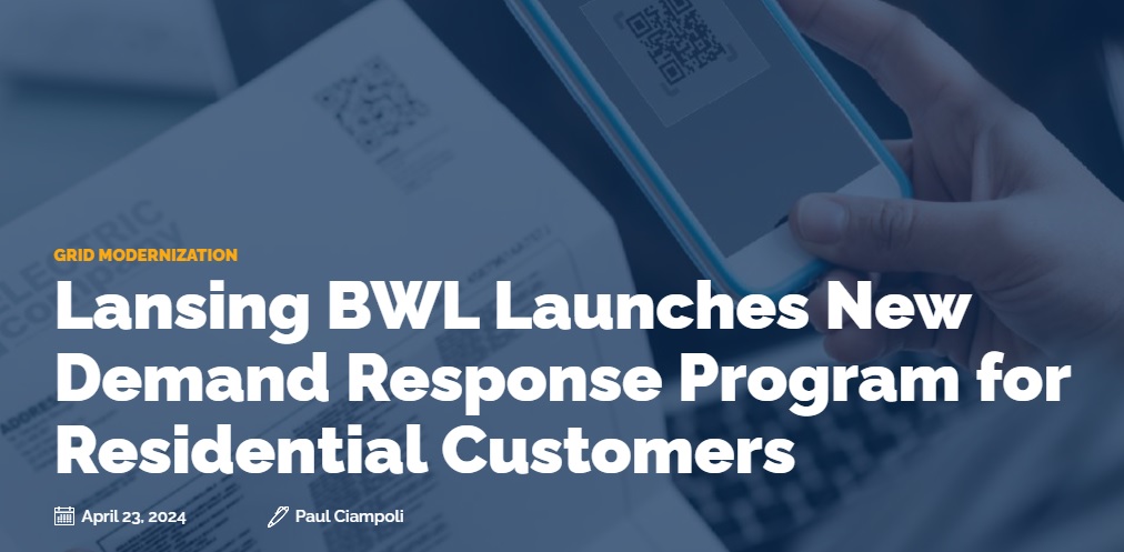 .@BWLComm has launched a new demand response program allowing eligible residential electric customers with certain brands & models of smart thermostats to reduce energy usage by allowing BWL to slightly adjust thermostat settings during “energy events.” ow.ly/xygC50Roj1F