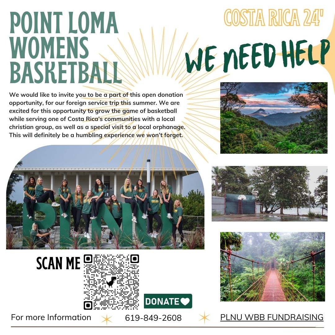 Finalizing our plans for Costa Rica this August! Would love your support to make this trip happen! Life changing trip in so many ways! #basketball #Servicetweet Scan the QR code below!