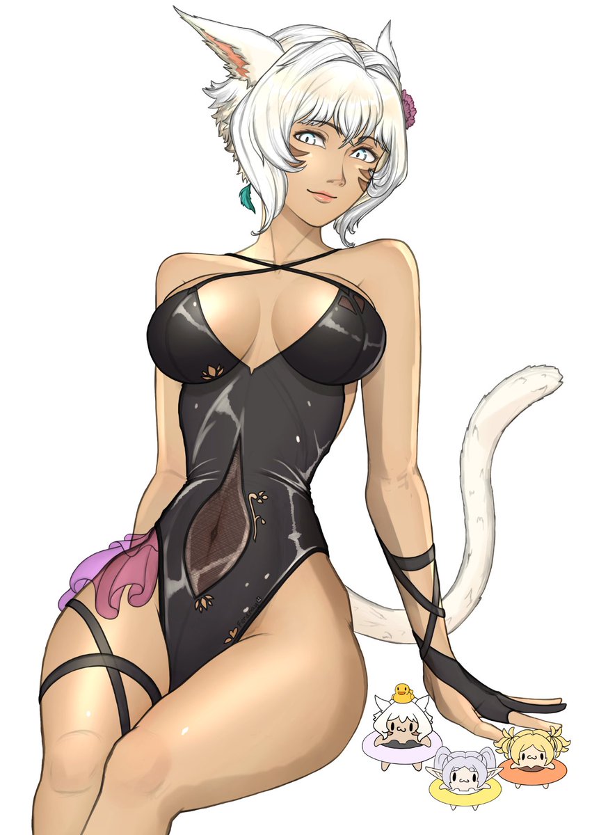 Y'shtola Swimsuit Edition (⁠•⁠ө⁠•⁠)⁠♡