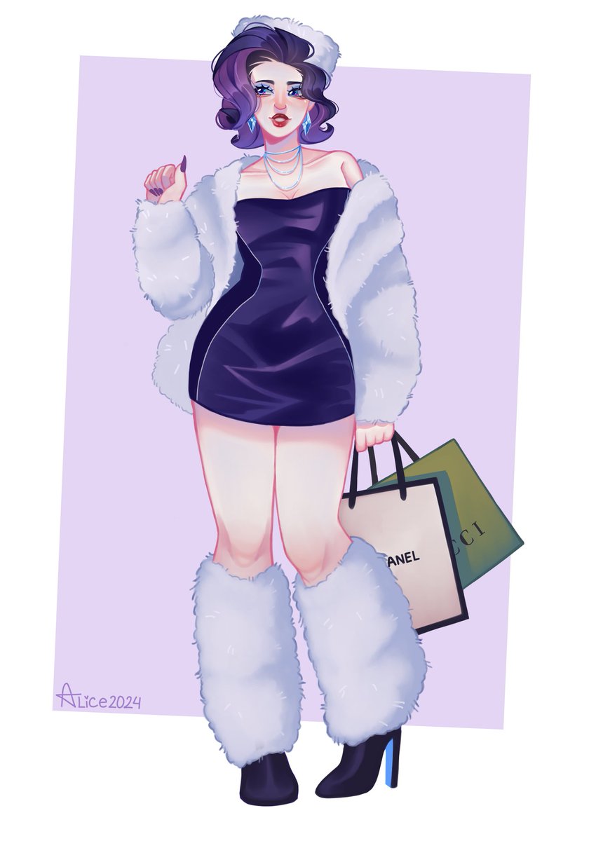 PT 3! RARITY TIME!!!!!!! It fits her so good the short hair [RTs are so so loved and appreciated] #MLP #mlpart #mlpfanart